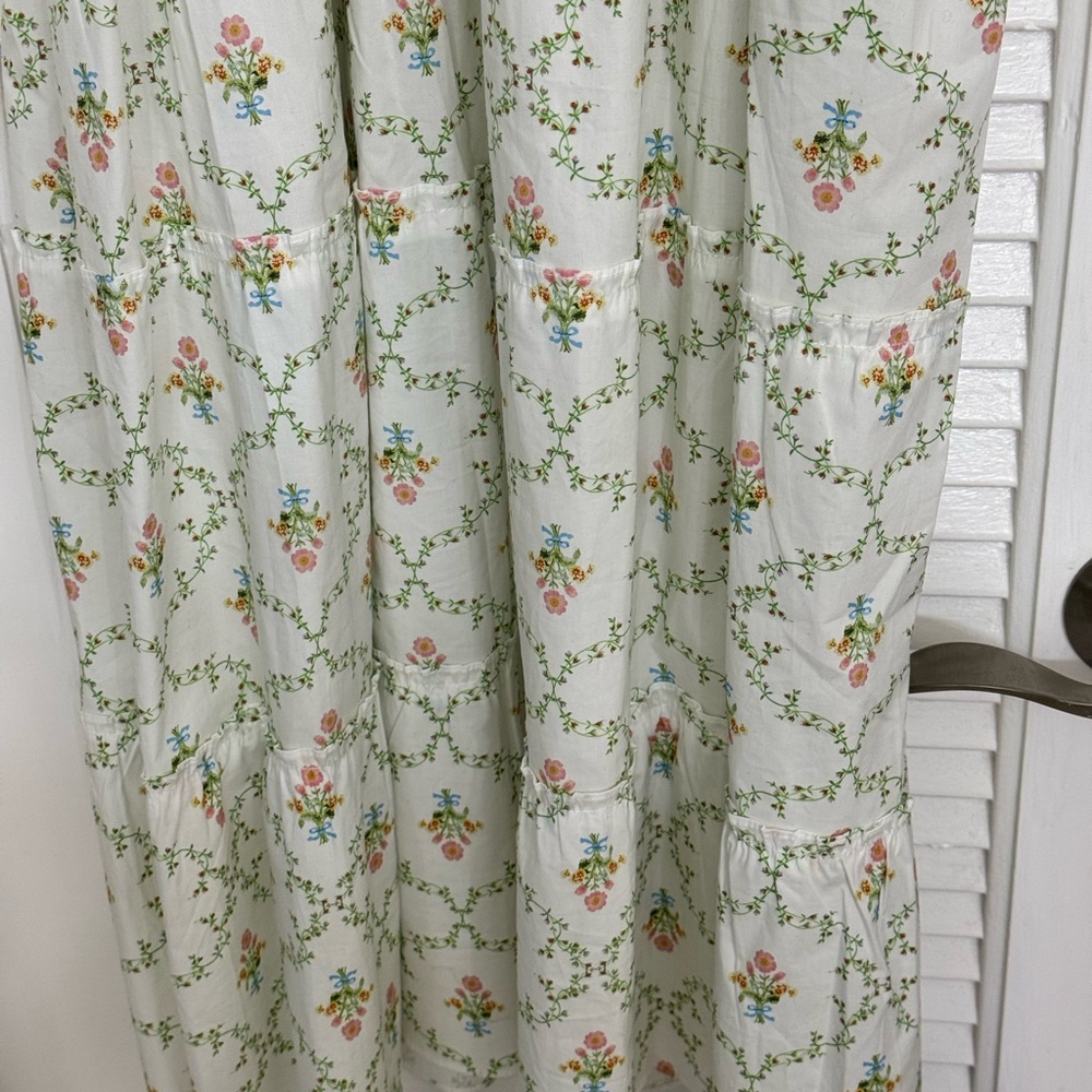 🌸🪻⭐️RARE: BNWT Hill House Ellie Nap Dress in Pastel Trellis Plus Size 2XL 🪻🌸 - Picture 8 of 10